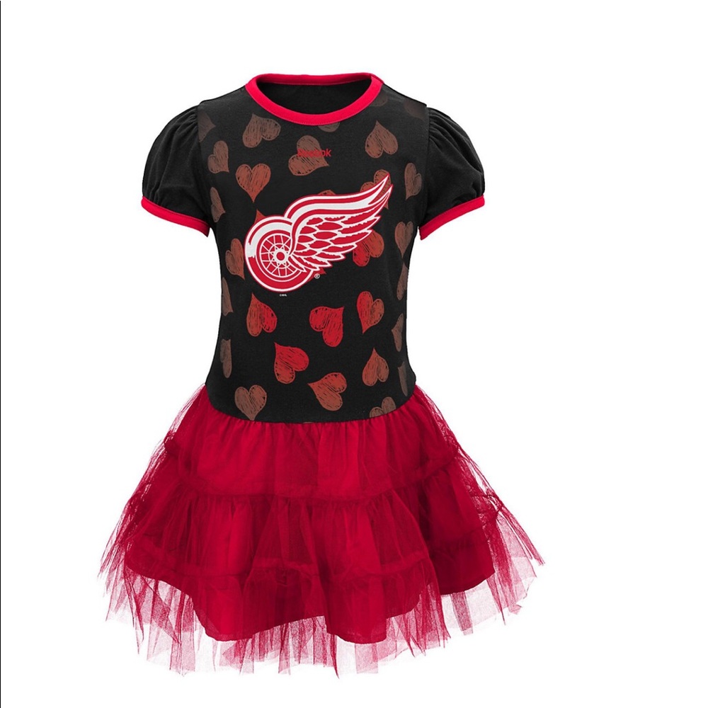 Reebok Detroit Red Wings Tutu Hockey Dress